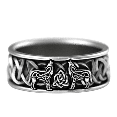 Bague Loup Viking - Univers Celtique